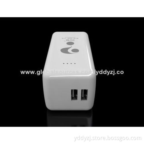 New power bank with dual outputs, 10,400mAh capacity